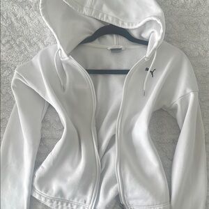 Puma Women's White Hoodie